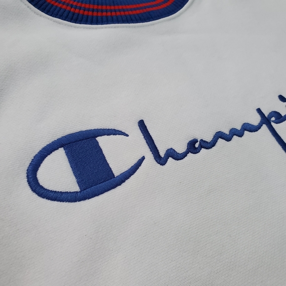 Champion Reverse Weave Ringer Script Sweatshirt - Picture 3 of 4